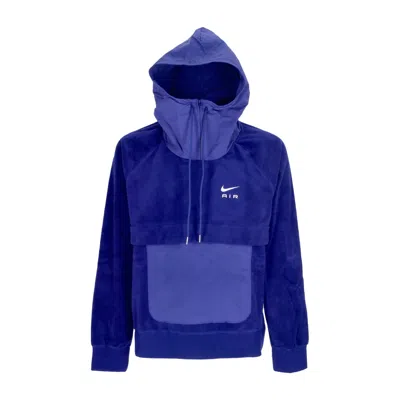 Nike Men's Sportswear Air Tf Winterized Hoodie Deep Royal Blue/white