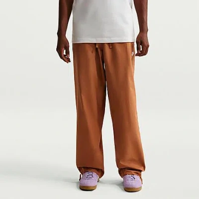 Nike Men's Sportswear Club Barcelona Woven Pants In Brown