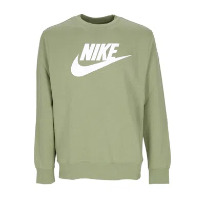 Nike Men's Sportswear Club Bb Graphic Crew Alligator Crew Neck Sweatshirt In Multi