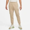 Nike Men's  Sportswear Club Fleece Cargo Pants In Khaki/khaki/white