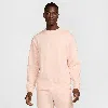 Nike Men's  Sportswear Club Fleece Crew In Pink
