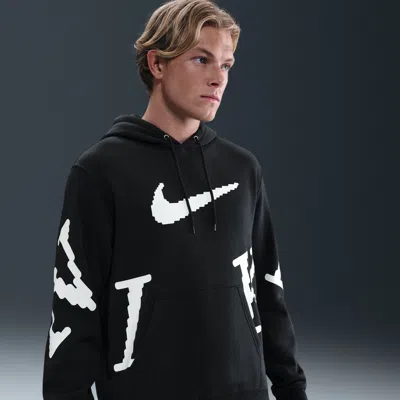 Nike Men's  Sportswear Club Fleece Hoodie In Black