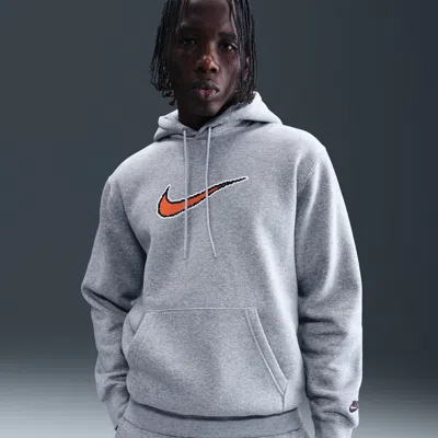 Nike Men's  Sportswear Club Fleece Hoodie In Gray