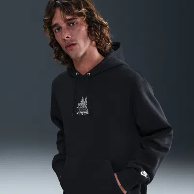 Nike Men's  Sportswear Club Fleece Hoodie In Black