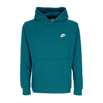 Nike Men's Sportswear Club Fleece Hoodie Geode Teal/geode Teal/white