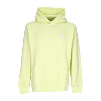 Nike Men's Sportswear Club Fleece Hoodie Luminous Green/luminous Green/white