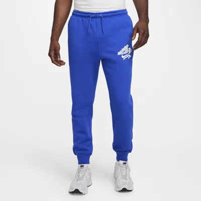 Nike Men's  Sportswear Club Fleece Jogger Pants In Game Royal/game Royal/sail