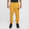 Nike Men's  Sportswear Club Fleece Jogger Pants In Yellow