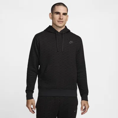 Nike Men's  Sportswear Club Fleece Pullover Hoodie In Black