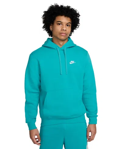 Nike Men's Sportswear Club Fleece Pullover Hoodie In Green
