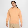 Nike Men's  Sportswear Club Fleece Pullover Hoodie In Orange