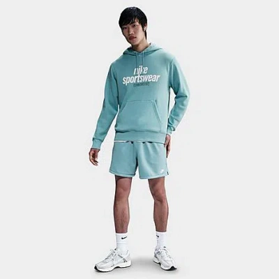Nike Men's Sportswear Club Fleece Retro Pullover Hoodie Size 2xl Cotton/polyester/fleece