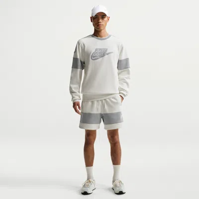 Nike Men's  Sportswear Club Fleece Shorts In White
