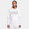 Nike Men's Sportswear Club Fleece Wordmark Pullover Hoodie In Multi