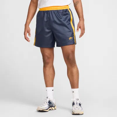Nike Men's  Sportswear Club Flow Football Shorts In Blue