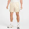 Nike Men's  Sportswear Club Flow Football Shorts In Brown