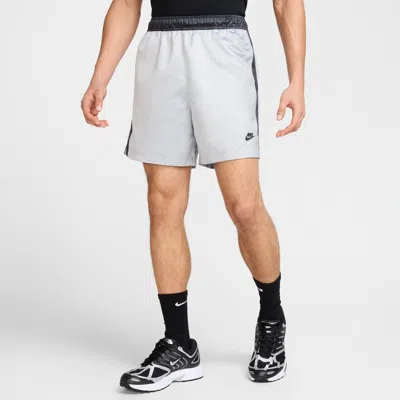 Nike Men's  Sportswear Club Flow Football Shorts In Grey