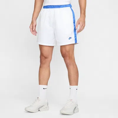 Nike Men's  Sportswear Club Flow Football Shorts In White