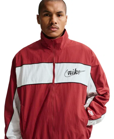 Nike Men's Sportswear Club Full-zip Jacket In Red