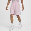Nike Men's  Sportswear Club Graphic Shorts In Pink