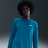 Nike Men's  Sportswear Club Long-sleeve T-shirt In Blue