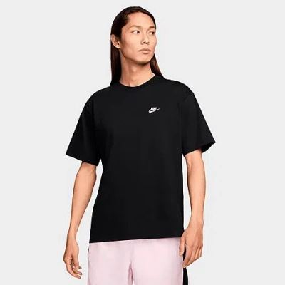 Nike Men's Sportswear Club Loose T-shirt In Black