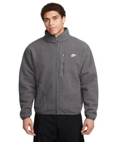 Nike Men's Sportswear Club Men's Fleece Jacket In Irngry,whi