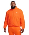 Nike Men's  Sportswear Club Fleece Jacket In Sfty O,whi