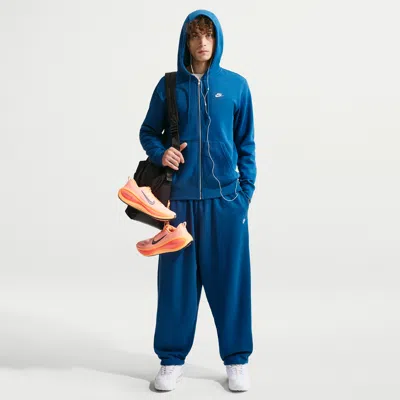 Nike Men's  Sportswear Club Oversized French Terry Pants In Blue