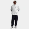 Nike Men's Sportswear Club Oversized Knit Track Jacket In Black