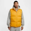 Nike Men's Sportswear Club Primaloft Water-repellent Puffer Vest In University Gold/white