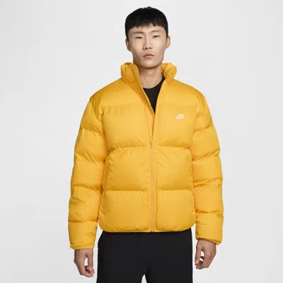 Nike Men's  Sportswear Club Puffer Jacket In Yellow