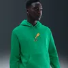 Nike Sportswear Club Sole Hoodie In Green