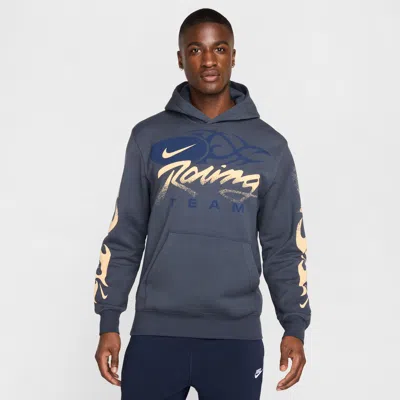 Nike Men's  Sportswear Club Pullover Hoodie In Blue