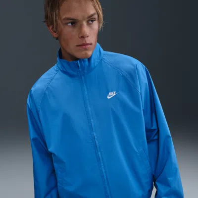 Nike Men's  Sportswear Club Roscoe Full-zip Jacket In Blue