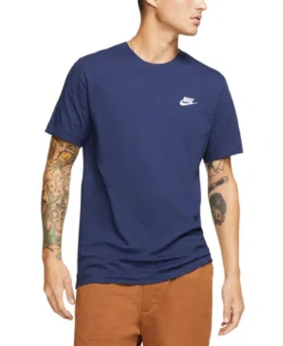 NIKE MEN'S SPORTSWEAR CLUB SHORT SLEEVE T-SHIRT