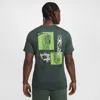 Nike Slow Your Sole Graphic Graphic T-shirt In Green