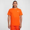 Nike Men's  Sportswear Club T-shirt In Orange