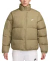 Nike Sportswear Club Storm-fit Quilted Down Puffer Jacket In Gold