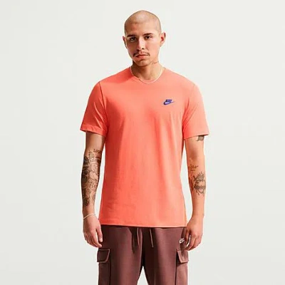 Nike Sportswear Club Crew Neck T-shirt In Multi