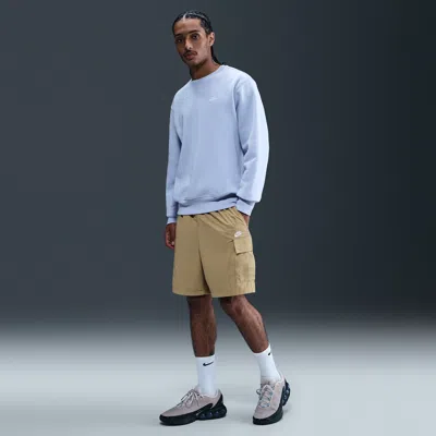 Nike Men's  Sportswear Club Utility Shorts In Brown