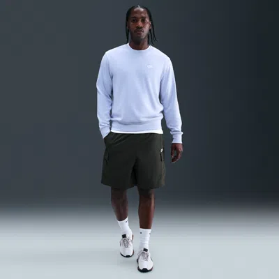 Nike Men's  Sportswear Club Utility Shorts In Gray