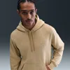 Nike Men's  Sportswear Club Washed Fleece Hoodie In Neutral