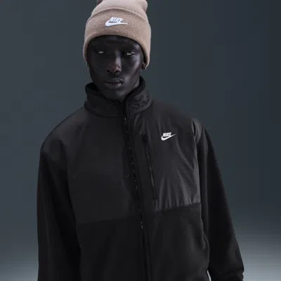 Nike Men's  Sportswear Club Winterized Full-zip Jacket In Black