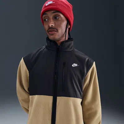 Nike Men's  Sportswear Club Winterized Full-zip Jacket In Brown