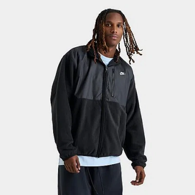 Nike Men's Sportswear Club Winterized Full-zip Jacket In Black