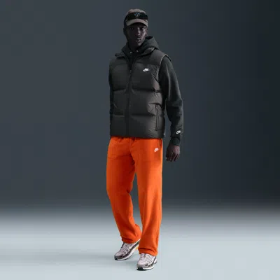 Nike Men's  Sportswear Club Winterized Pants In Orange