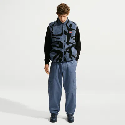 Nike Men's  Sportswear Club Woven Cargo Pants In Blue