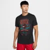 Nike Men's  Sportswear Crew-neck T-shirt In Black