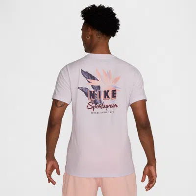 Nike Men's  Sportswear Crew-neck T-shirt In Purple
